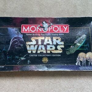 Vintage Monopoly Star Wars Limited Collector's Edition Board Game
